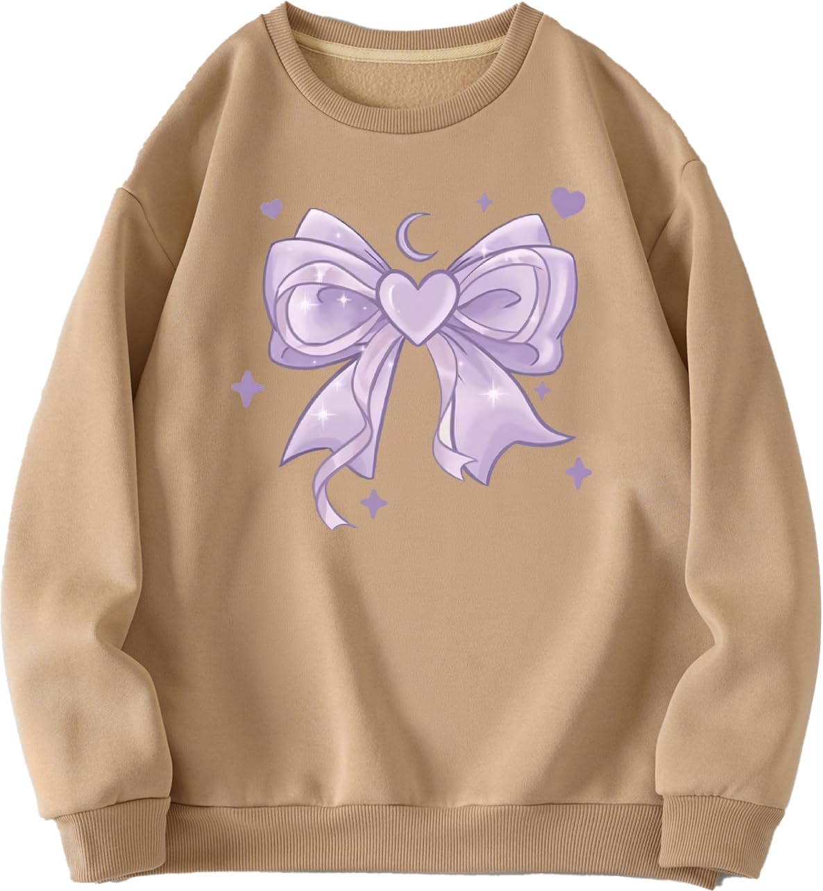 【えりぃ☆様】23AW　 Love Sweat Pullover　XS Z SUPPLY SIENNA LOVE SWEATER | PURPLE LEOPARD BOUTIQUE