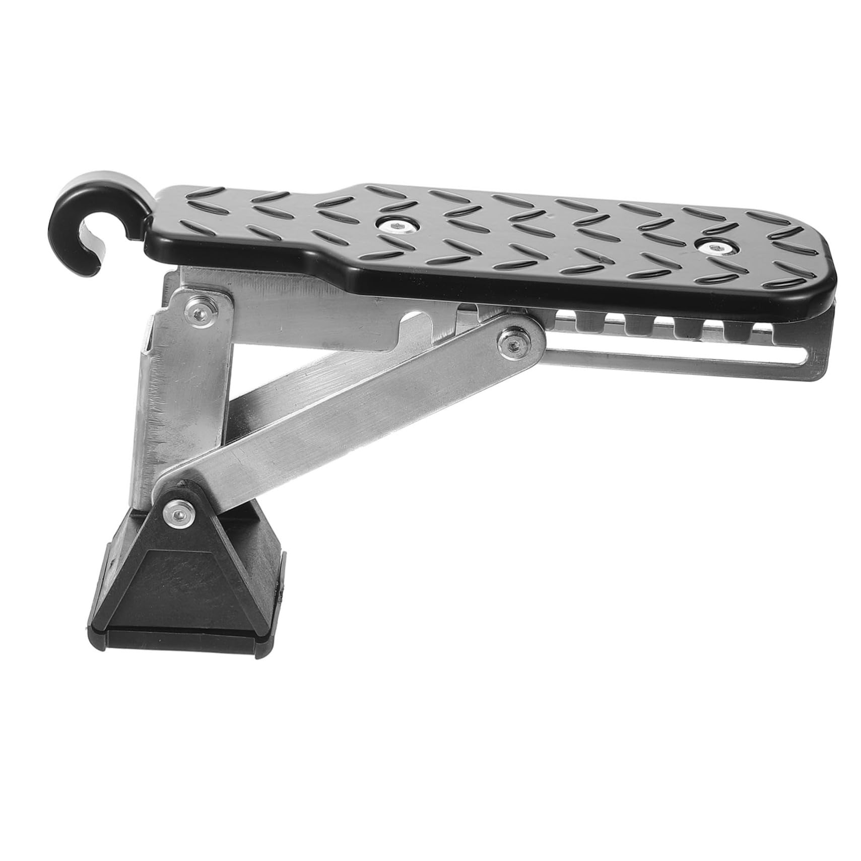 Anneome Folding Step for Car Roof Access Aluminum Door Pedal Truck Tire Step SUV Accessories