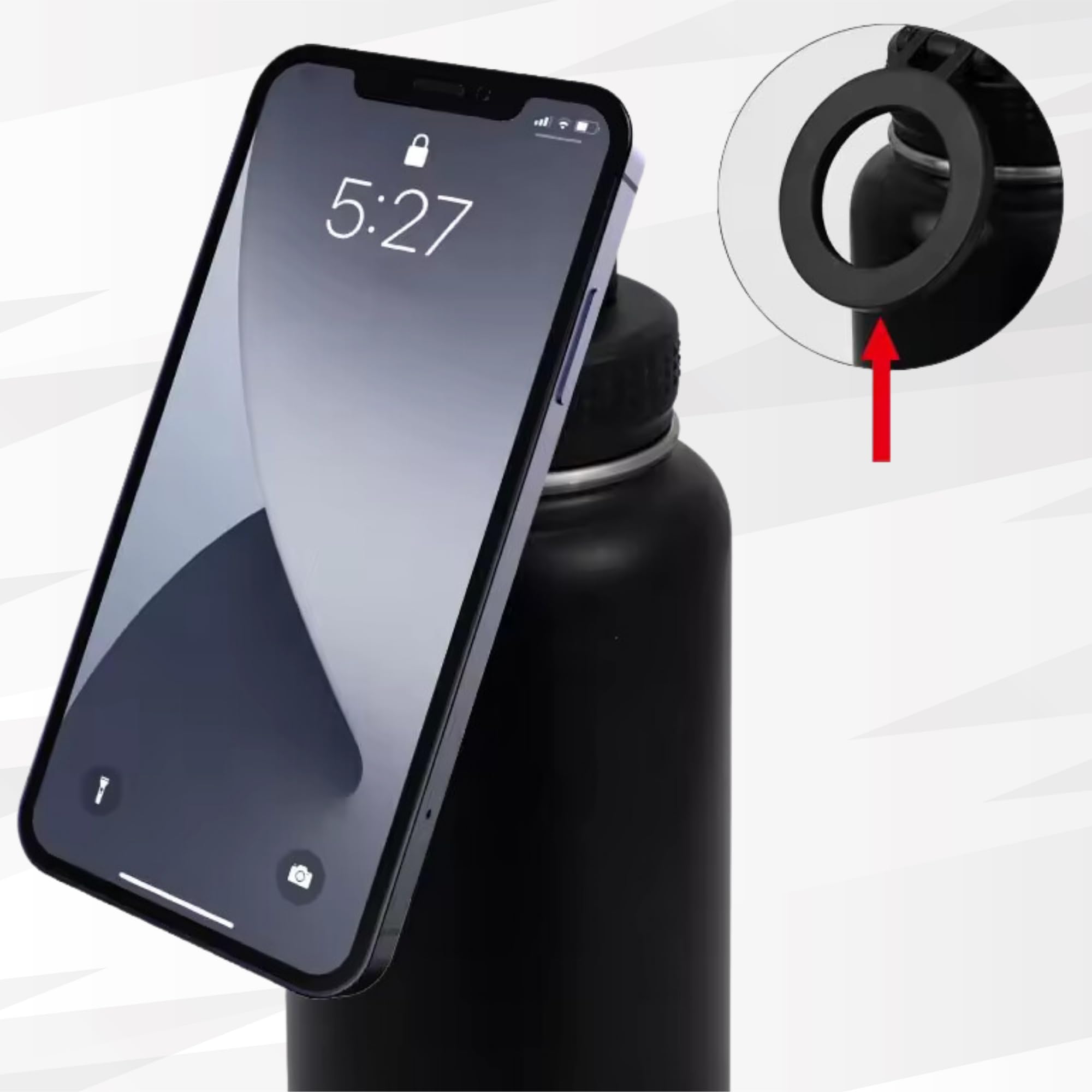 32oz Stainless Steel Water Bottle Compatible with Magsafe thumbnail 7