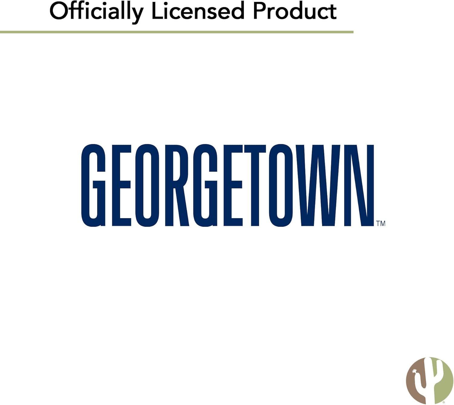 Desert Cactus Georgetown University Baseball Hat Hoyas GU Brimmed Embroidered Hats Cap Adjustable Cloth Strap Adult (Style 3) Blue - Image 7