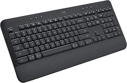 Logitech Signature K650 Comfort Full-Size Wireless Keyboard with...