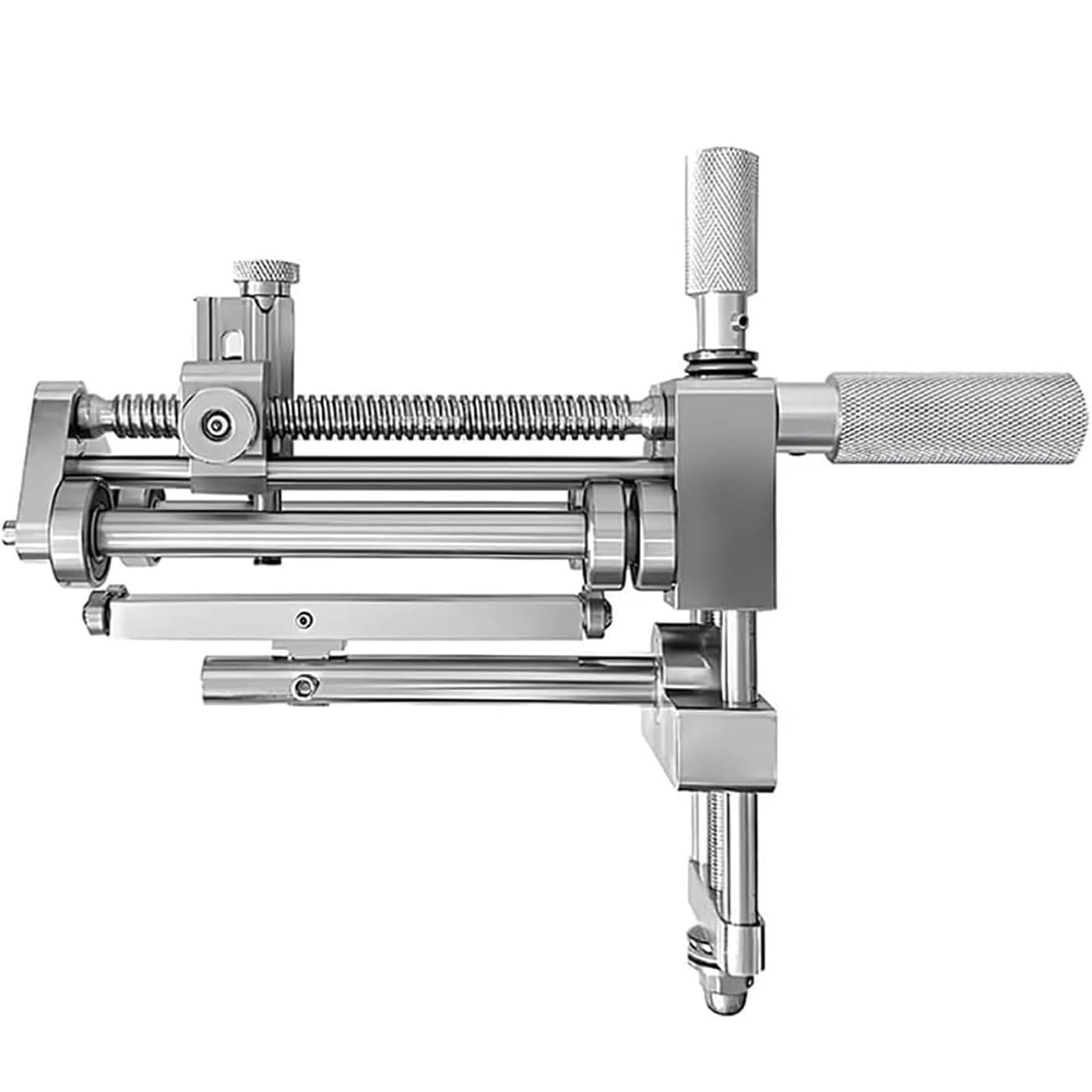 Rascador manual giratorio de tubos, cepilladora de bordes de tubería de aleación de aluminio, pelador de pelado de tubos de polietileno con cabezal de corte de repuesto, para diámetros de 63 a 400 mm
