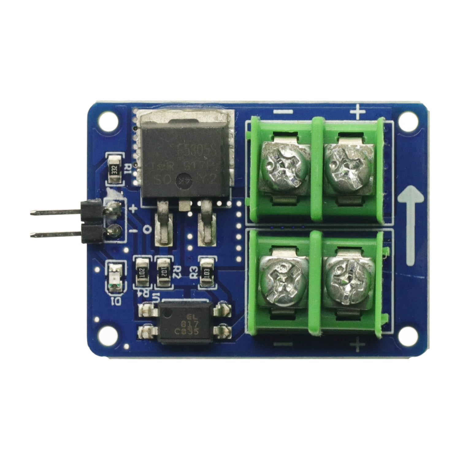 3V 5V Low Control High Voltage 12V 24V 36V Mosfet Module For Arduino Connect IO MCU PWM Control Motor Speed 22A