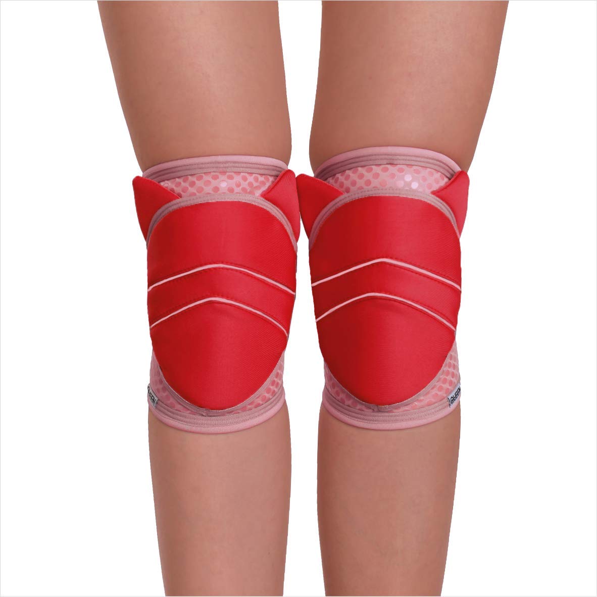 Queen Wear – Candy Kitty Grip – Pole Dance Knee Pads – Perfect Woman Protection for Ballet Modern Dance and Indoor Sports