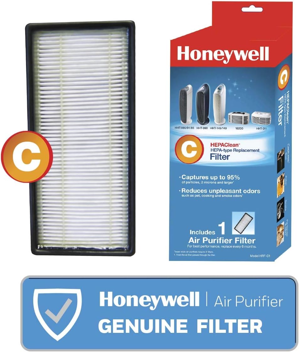 HoneywellHEPAClean Air Purifier Replacement Filter, HRF-C1/Filter (C)