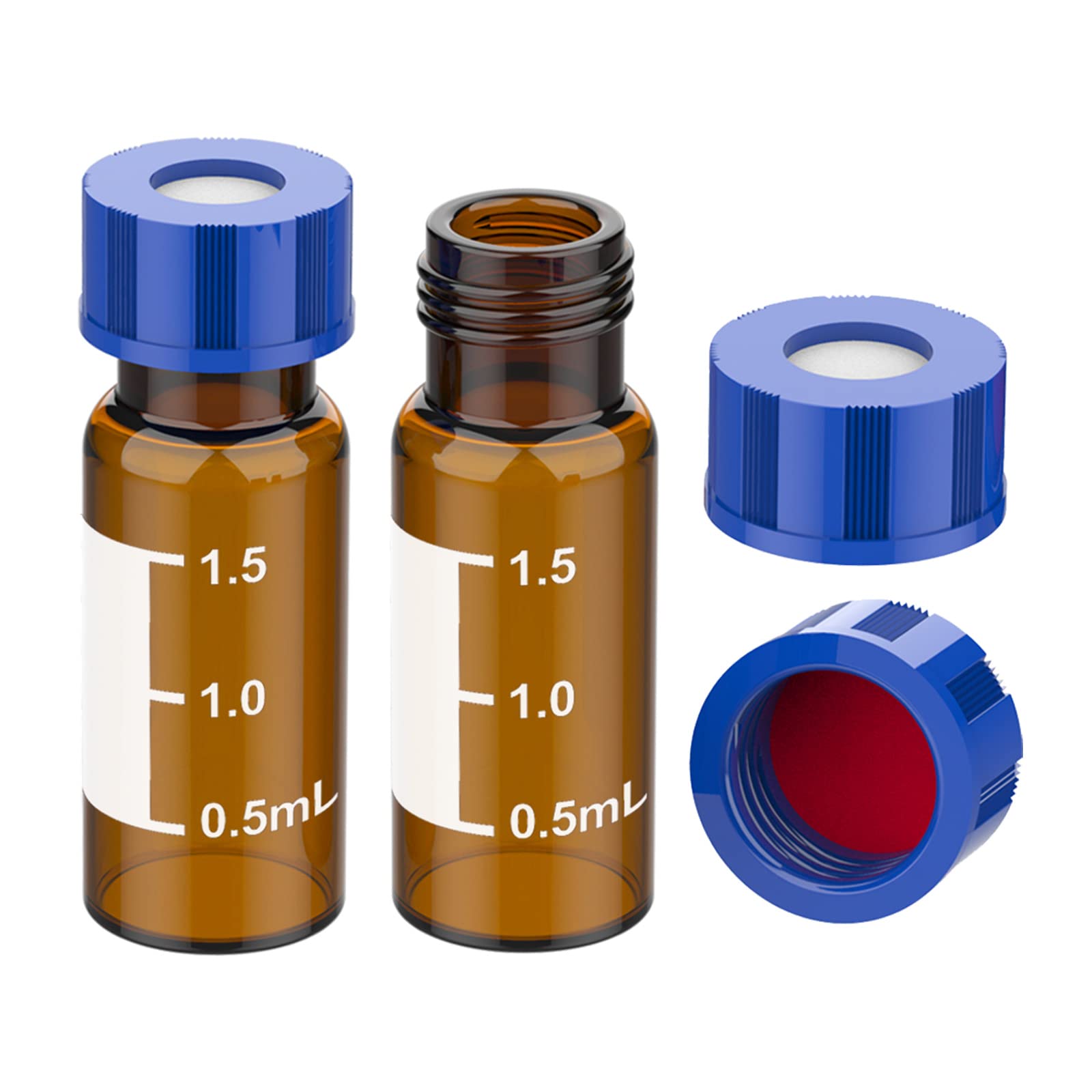 GC/HPLC Autosampler Vials - 100 Pcs -12 GC/HPLC Autosampler Vials - 100 Pcs -12