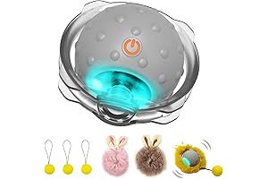 Wloom Cat Ball 2.0: Auto-Rolling Robotic Toy for Energetic Cats