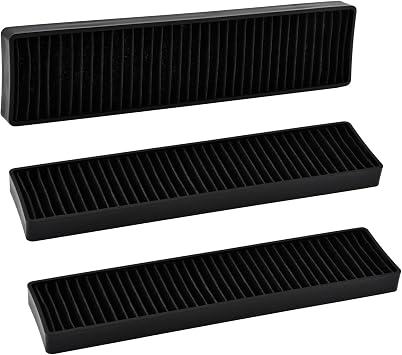 3 Pack WB06X10807 Microwave Filter Replacement, Fits for GE Microwaves JNM7196SK6SS, JVM7195SK6SS, JNM7196DK5BB, JVM7195DK5WW, JVM7195EK5ES, PNM9216SK5SS, PVM9005SJ8SS