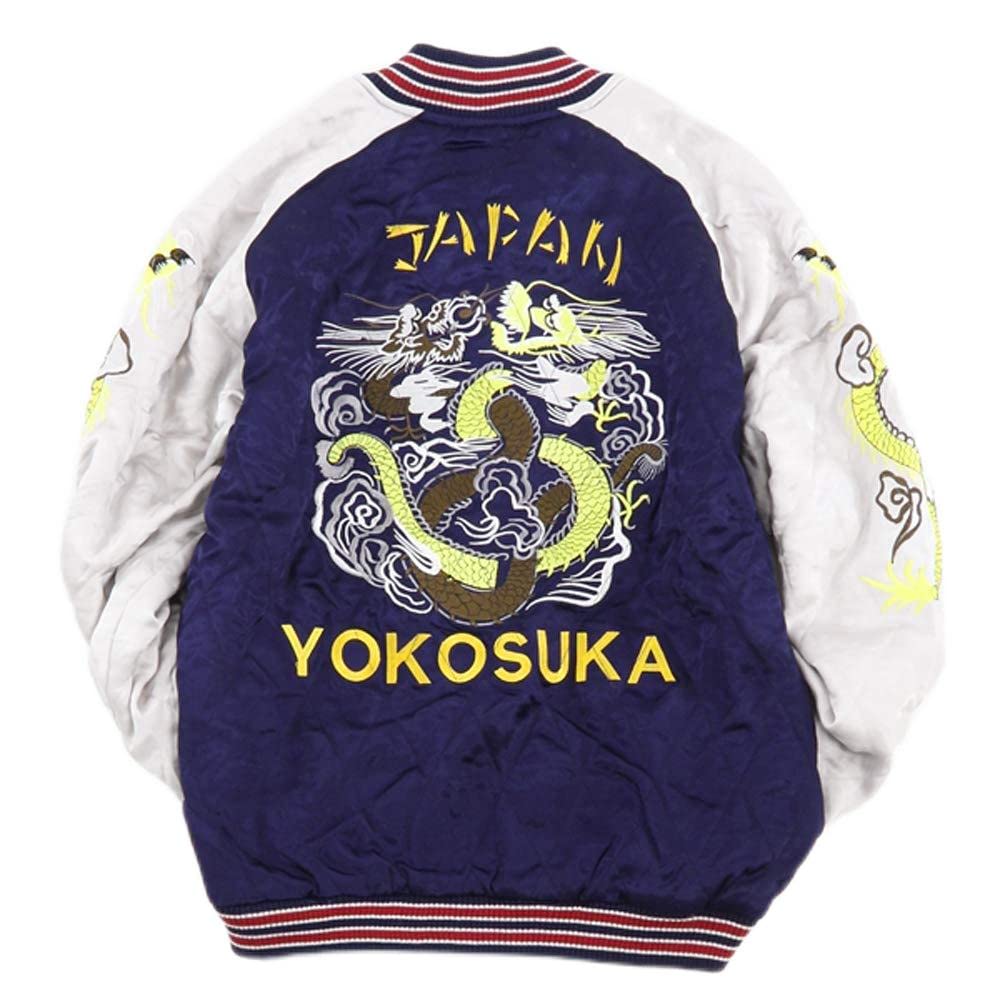 Amazon | [ヒューストン] スカジャン スーベニアジャケット ドラゴン