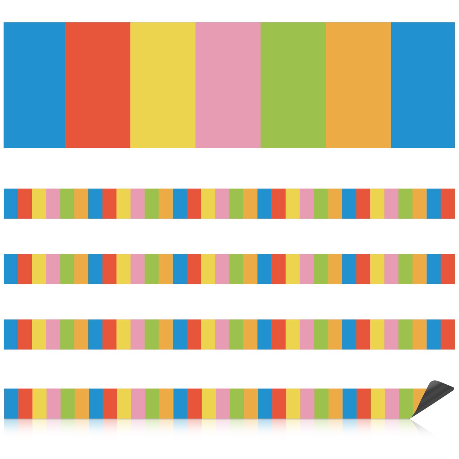 Buy Ireer 24 Pieces Strips Retro Border for Classroom