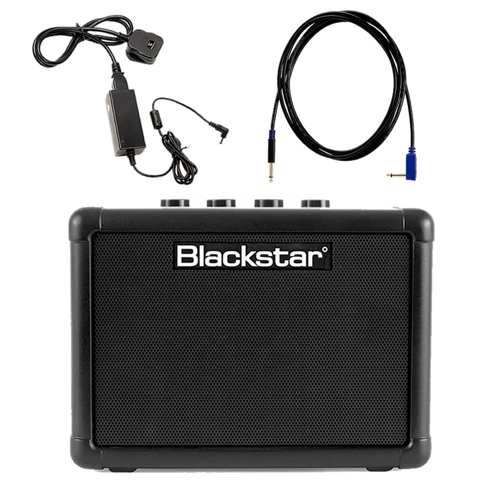 Blackstar FLY3 アンプ　シールド（FEYCH）付属 Amazon.co.jp: 【セット品】ブラックスター FLY 3 ＆ アダプター