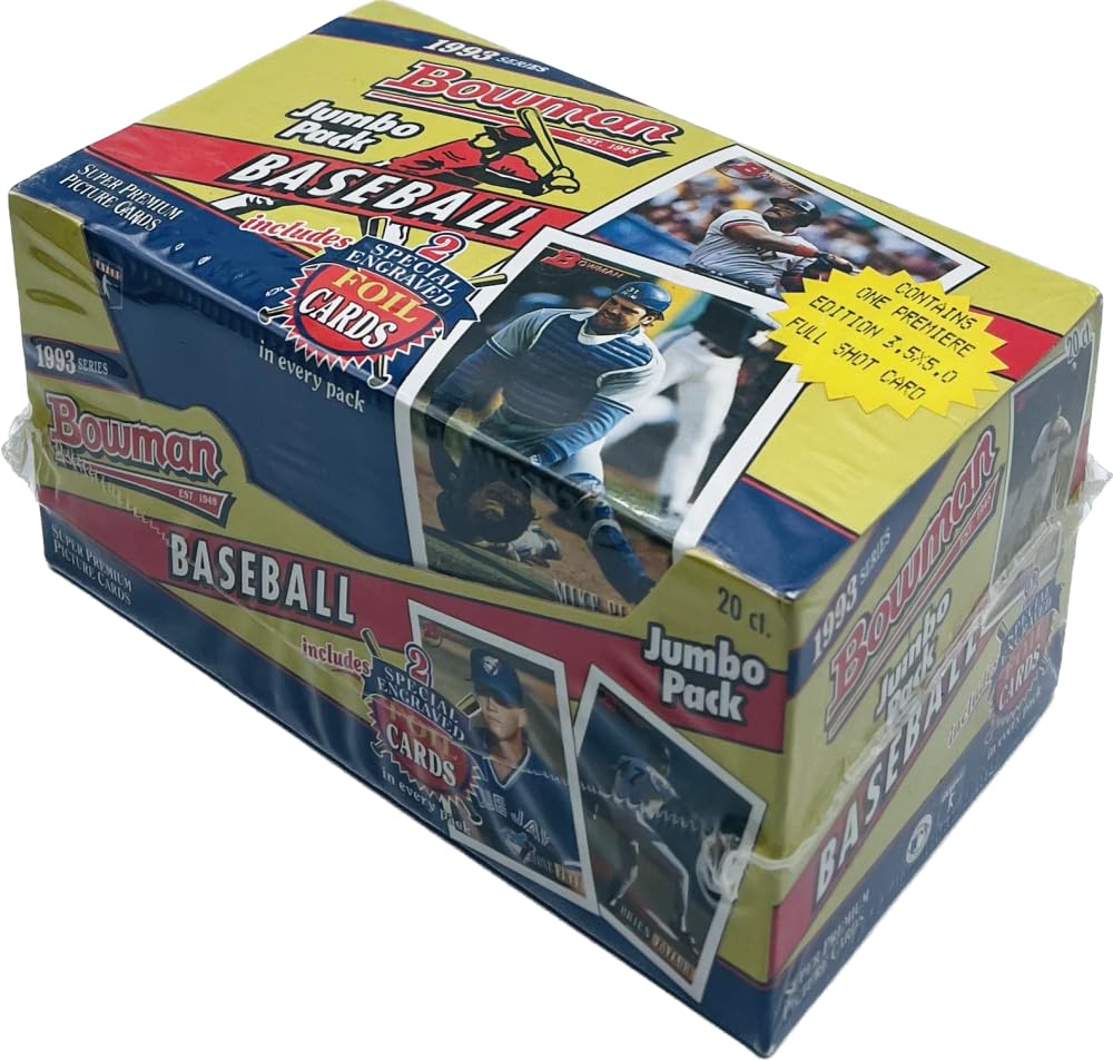 Amazon.com: 1993 Bowman Jumbo Pack Derek Jeter Rookie Year