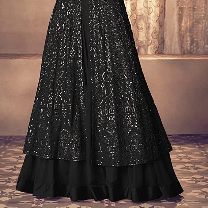 Ready to Wear Indian Pakistani Designer Salwar Suit Eid Party Wear Salwar Kameez Georgette Anarkali Suit for Women