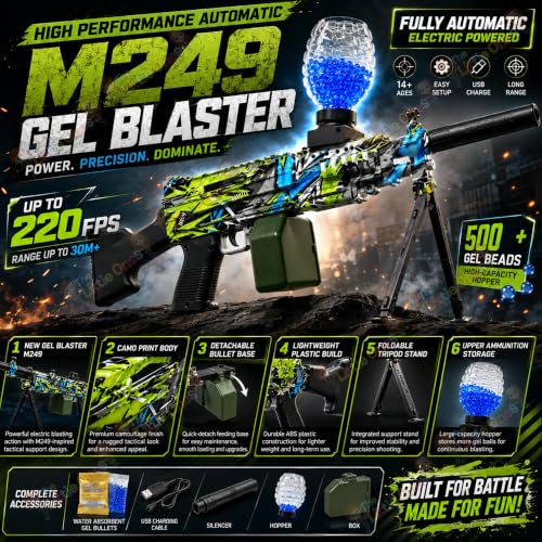 Image of The Little Ones Gel Blaster for Adults Age 15+ Years Above [Upgraded Ultimate PRO]
