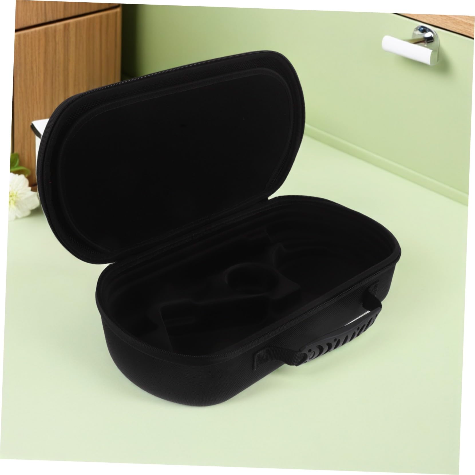 MAGICLULU Borsa Portatile per Asciugacapelli Custodia da Viaggio per Attrezzi per Capelli Organizer Protettivo Compreso di Tasche Multiple Compatibile con Asciugacapelli Hd17