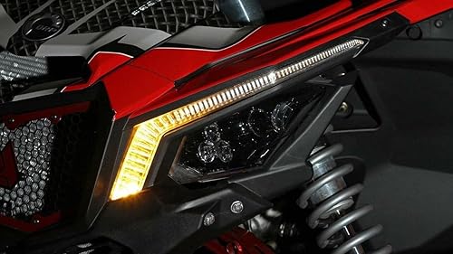 Miniatura 2 de XTC Power Products Juego de luces de giro delantero para UTV Can-Am Maverick X3