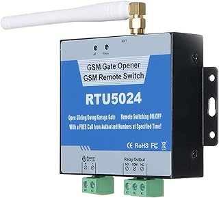 Automatic Gate Opener RTU5024 GSM Gate Opener Relay Remote Control Door Access Switch Free Call 850/900/1800/1900MHz Gate Operator Hardware Kit for Security