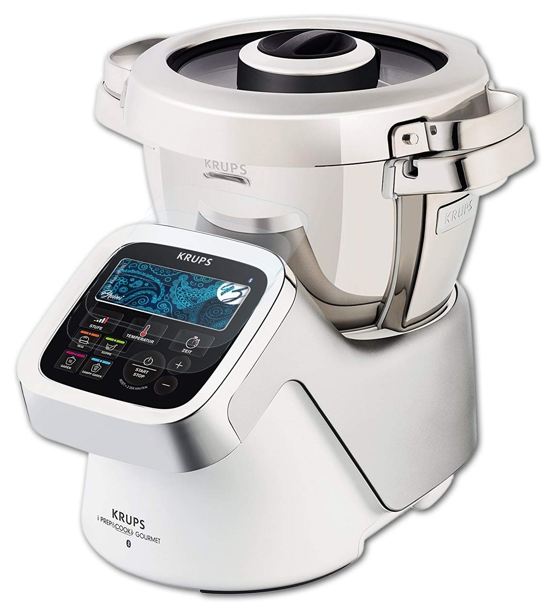 BruniScreen Protector compatible with Krups HP6051 Protector Film, crystal clear Protective Film (2X)