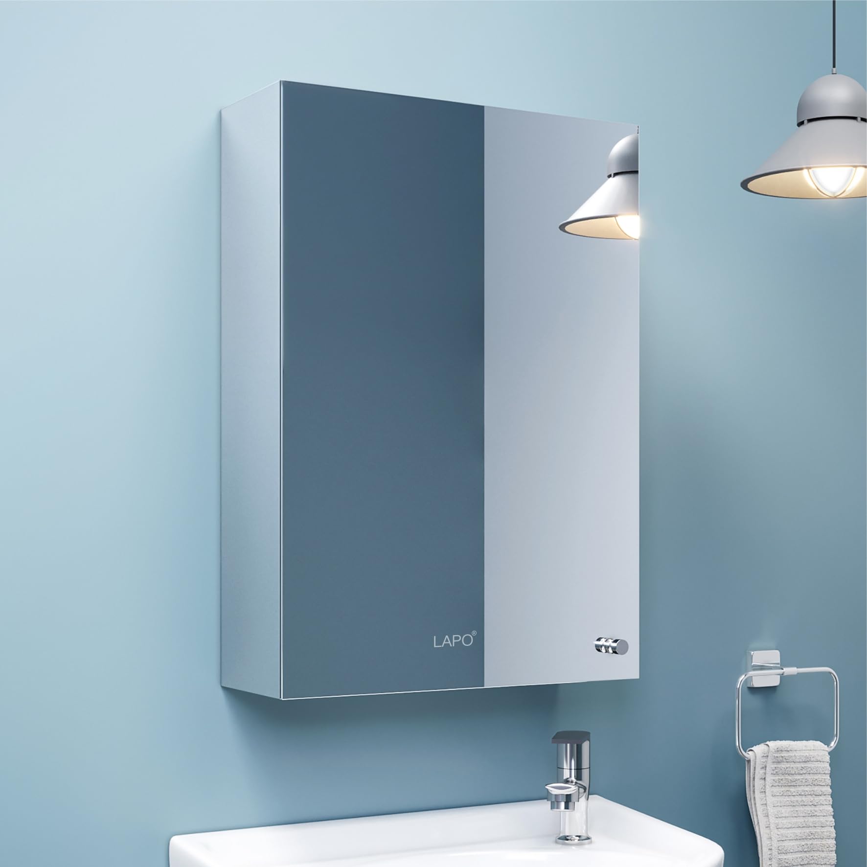 See full amazon price history chart for LAPO Luxurious Cabinet Mirror for Bathroom, 304 Stainless Steel Mirror Cabinet, Wall Mounted Cabinet Mirror Storage Shelf for Bathroom, Glossy Finish (Chrome, 10 X 16 Inches) LAPO Luxurious Cabinet Mirror for Bathroom, 304 Stainless Steel Mirror Cabinet, Wall Mounted Cabinet Mirror Storage Shelf for Bathroom, Glossy Finish (Chrome, 10 X 16 Inches) (B0D25RL2GQ) Amazon Price History, Amazon Price Tracker