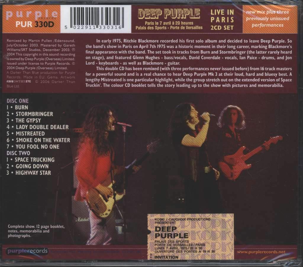 Live in Paris 1975