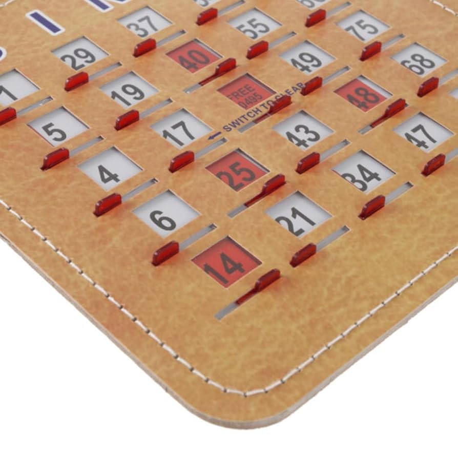 Amazon.com: Deluxe Bingo Game with Accessories, Metal Ball