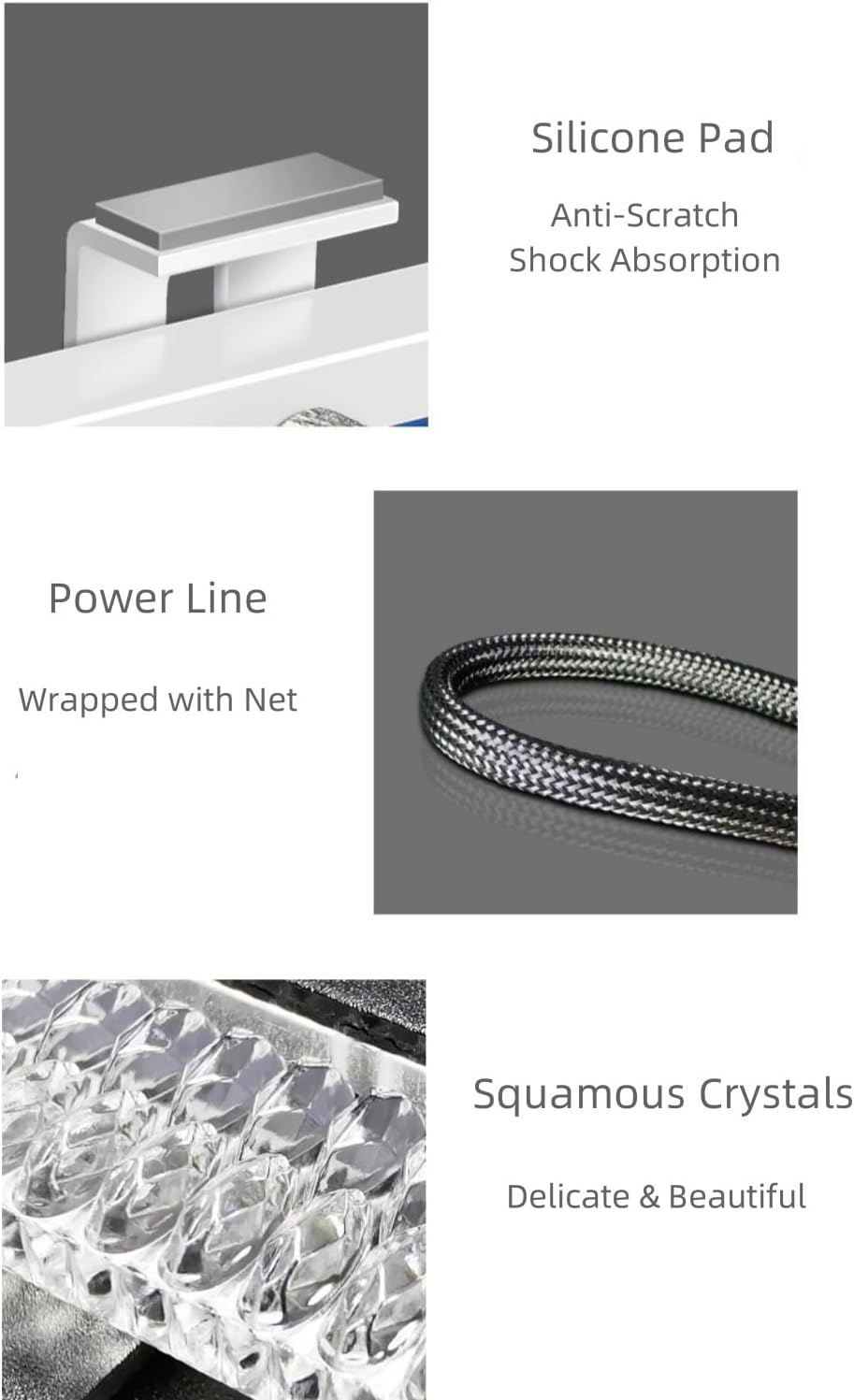 GPU Holder Brace Support Bracket, 5V RGB Video Card Holder with 3Pin ARGB Dual Interface and Small 4Pin Interface, Easy to Install GPU Bracket with 2 PCIE Slots for 99% Cases ( White)