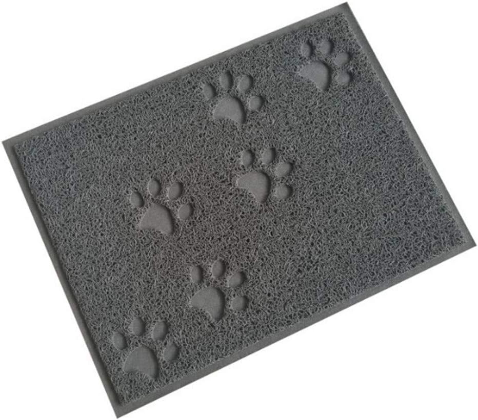 Tpmall Dog Food Mats Non Slip Dog Feeding Mat Cat Mats For Food Bowls Cat Bowl Mat Cat Feeding Mat Cat Mat Food Cat Litter Mat Cat Litter Mat Washable black