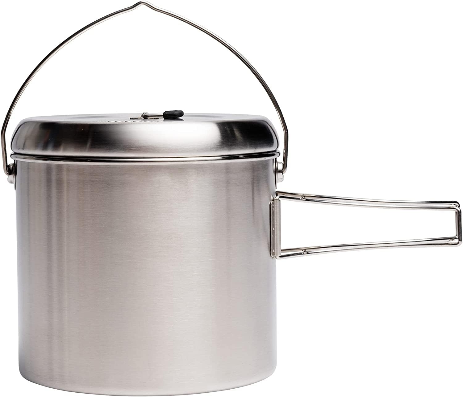 Solo Stove Pot 4000: Stainless Steel Companion Pot Campfire. Great for Backpacking, Camping, Bushcraft, Survival