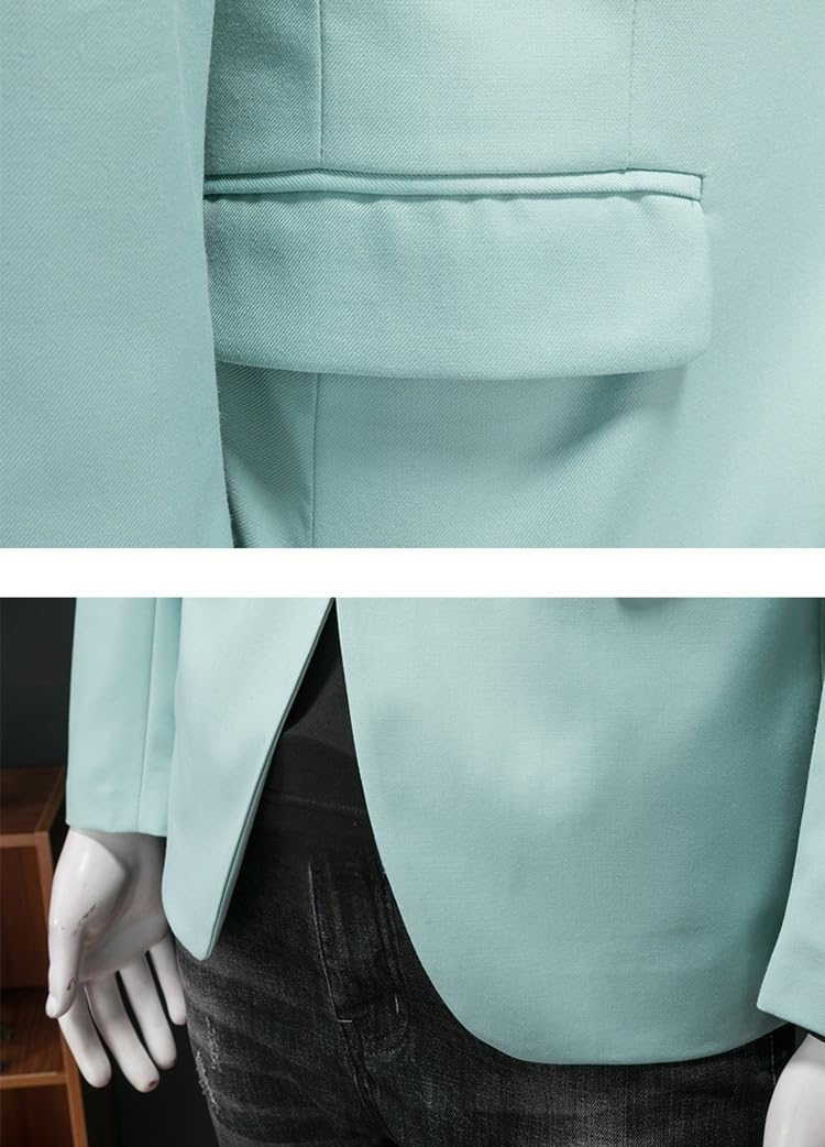 Blazer Uomo,Giacca Leggera Casual Da Uomo, Vestibilità Regolare, Estiva, Tinta Unita, A Maniche Lunghe, con Tasca, Elegante E Comoda, Antivento, Da Indossare Tutti I Giorni, Color Caramello Xxl