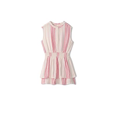 Hatley Kids Ribbon Stripe Smocked Waist Dress (Toddler/Little Kid/Big Kid) Girl