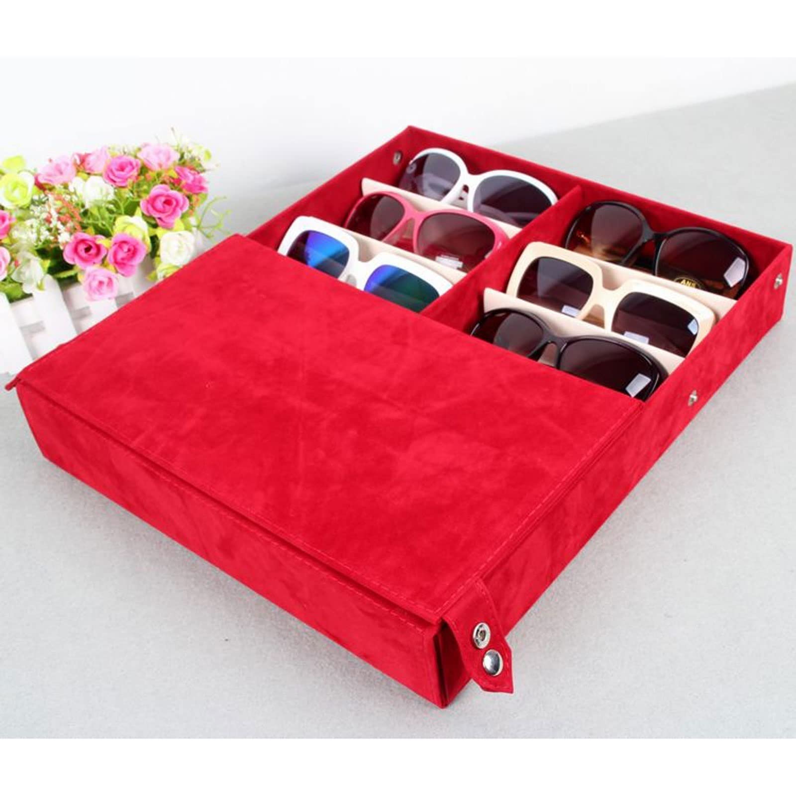 Amazon.co.jp: サングラスラック 縦メガネトレイサングラス