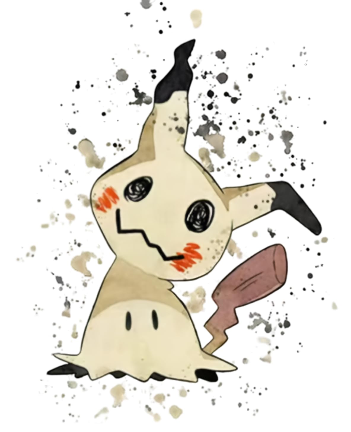 Pokémon Mimikyu Pokemon | Diamond Art | Frameless | 15+ Years | Approx 20Cm X 30Cm |