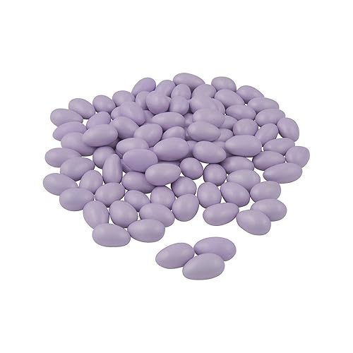 Miniatura 5 de Almendras Jordan (bolsa a granel de 1 libra) Deliciosas nueces de caramelo para fiestas, bodas y más (azul claro)