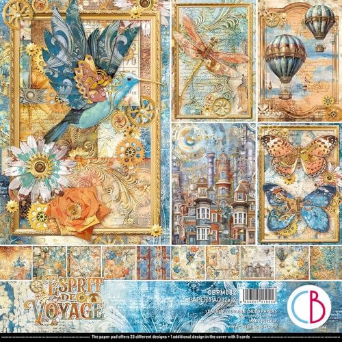 Ciao Bella - Espirit de Voyage Paper Pad 12"x12"