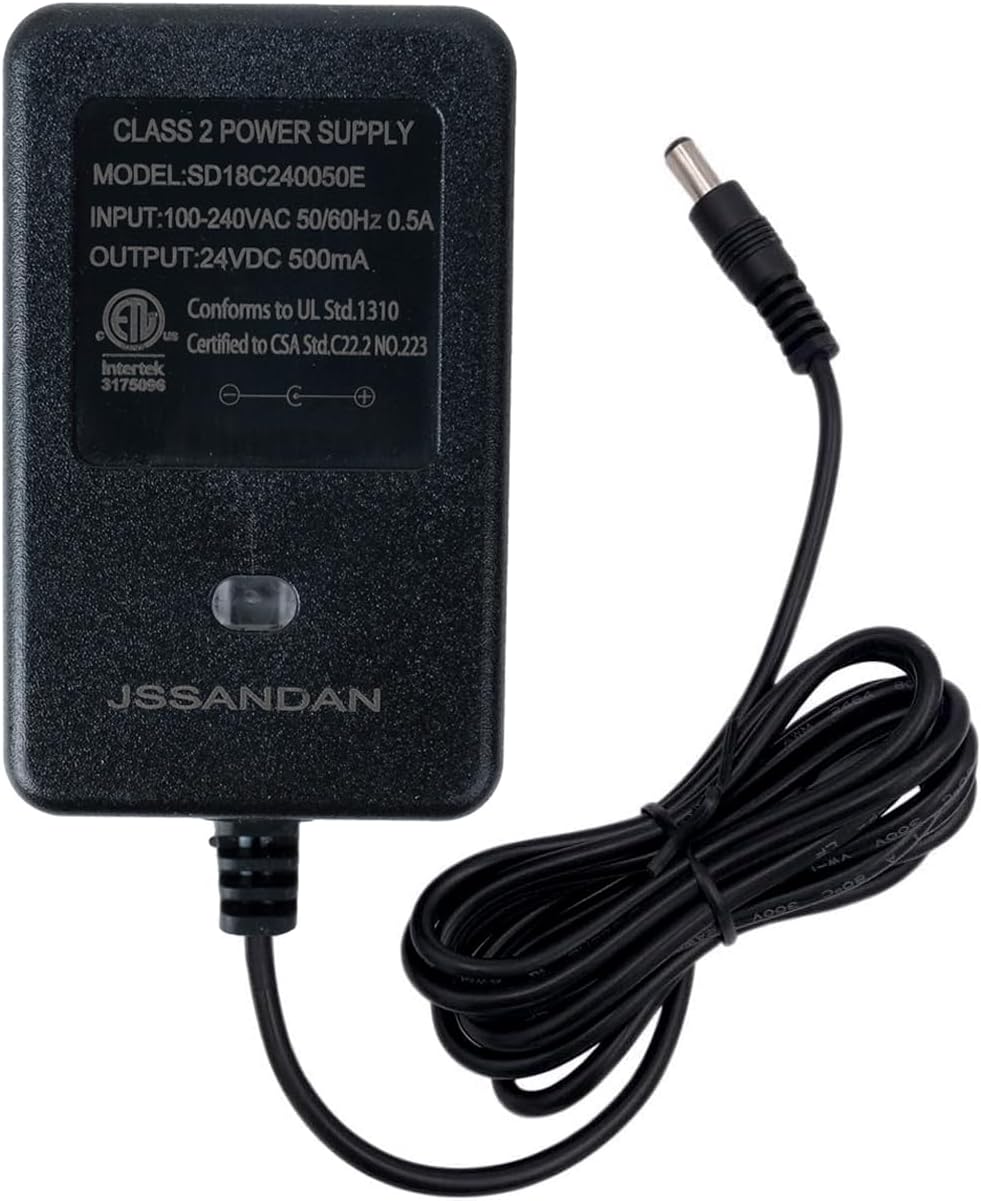 24V Charger for Ride On Car, 24 Volt Kids Battery Charger with Charging Indicator Light for Baby Carriage Ride Toy, 500mA Supply Power Adapter