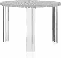 Kartell T-TABLE クリスタル T-Table Table Basse Kartell - Miliashop