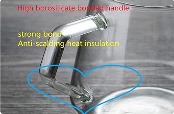 Glass Range Coffee Server ,Borosilicate Glass Coffee Server,suitable for brewing coffee, milk , tea (650ml/22 oz)