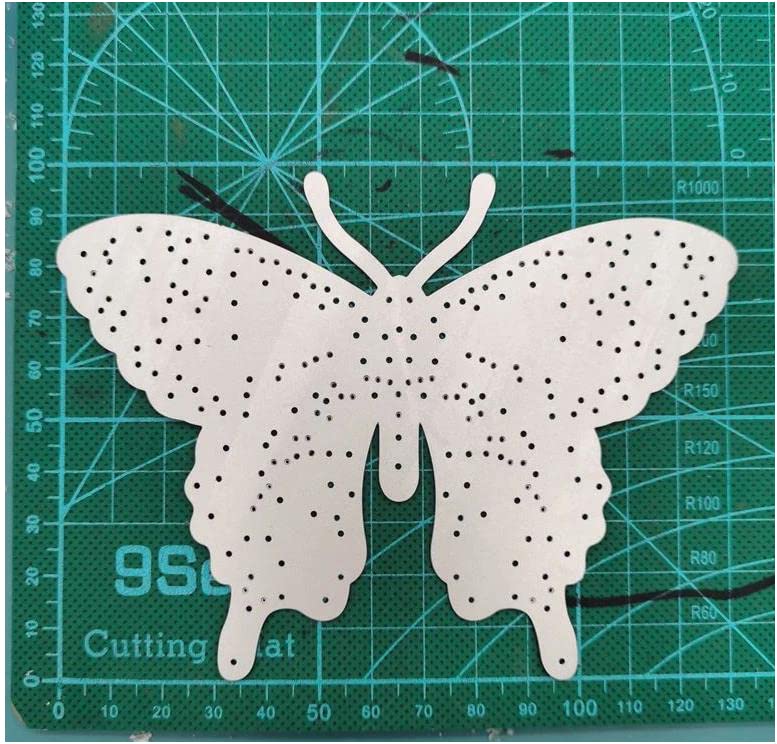 Fustelle In Metallo A Forma Di Farfalla Per Scrapbooking E Biglietti Fai Da Te - Set Di Stencil 11x14 Cm, In Acciaio Al Carbonio, Per Goffratura E Ritaglio - 4