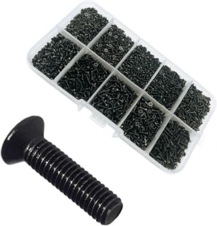 2000PCS Machine Laptop Screw Flat Head Phillips Drive Accessories Repair Computer Electronic Laptop Screws Kit M2 M3 Screw Set (Color : M2.5)
