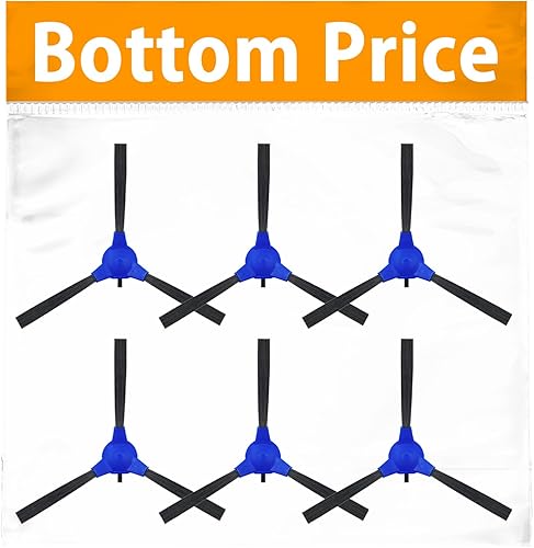 Cepillos laterales de repuesto compatibles con Eufy 11s, Coredy R300 R550 (R500+) R650 R700 R3500, GOOVI 1600PA, Bagotte BG600, iMartine 1600PA,