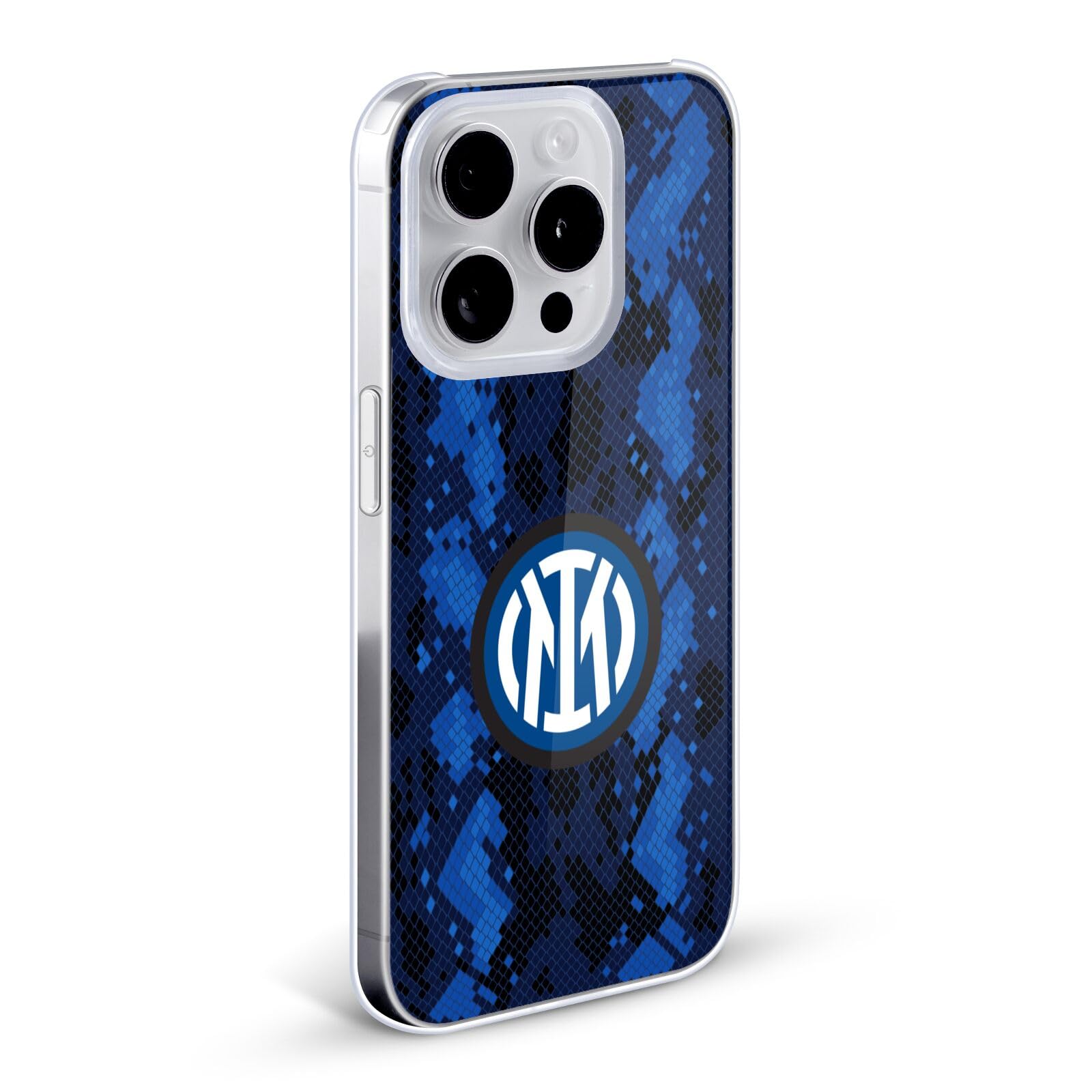 Head Case Designs Licenza Ufficiale Inter Milan Home 2021/22 Kit Crest Custodia Cover Dura per Parte Posteriore Compatibile con Apple iPhone 15