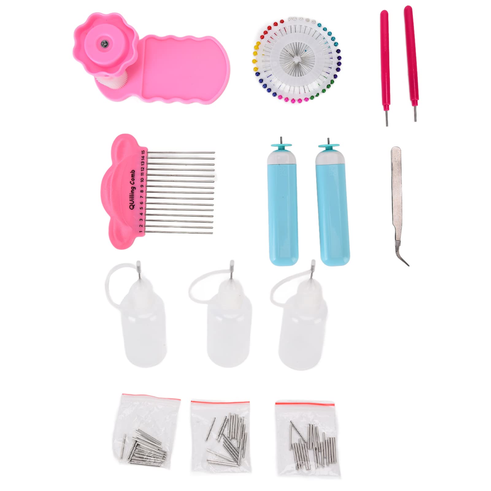 Srliya Kit Quilling con Penna Elettrica, Scatola Portaoggetti Inclusa