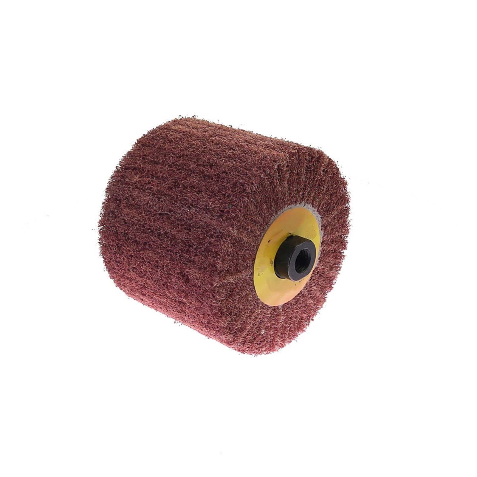 ZZSRJ 1 Uds 120 * 100 * 19mm Cepillo de Solapa de Nailon no Tejido Rodillo de desbarbado Pulido Satinado Acero Inoxidable (Color : LP-320B)
