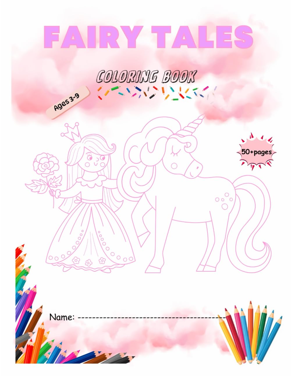 FAIRY TALES: COLORING BOOK