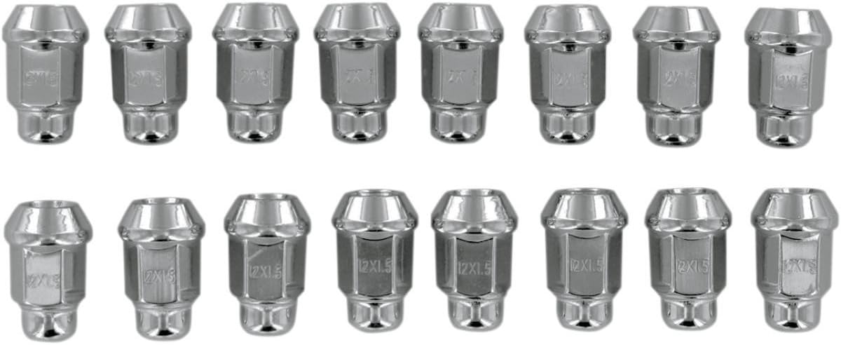 ALUG18BX Lug Nuts - 12mm x 1.50, 60 deg. Tapered - Chrome