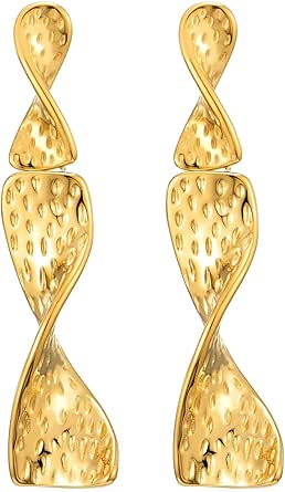 Orecchini Danza Del Ventre Boland - Colore Oro, Design Orientale Con Stelle E Decorazioni