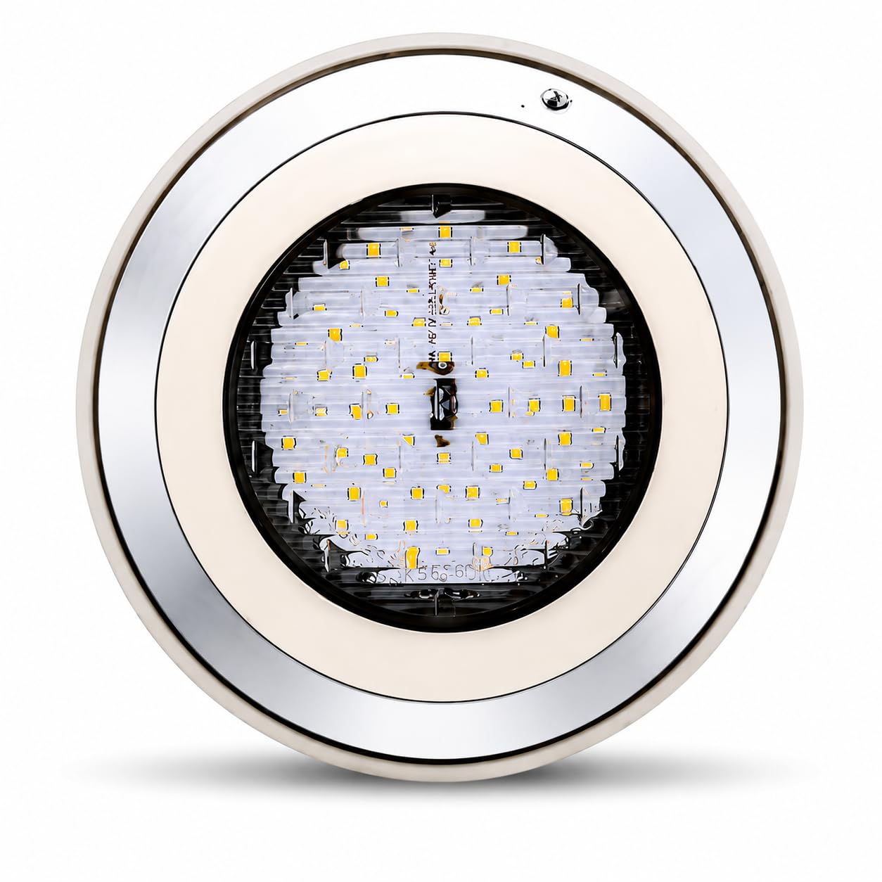 36W LED Stainless Steel Swimming Pool Light, Underwater Wall Mounted Pool Light, 9 Inch Diameter, 40mm Thickness, White Rim, 5A SMPS Included, 1 Meter Wire, 2 Year Warranty, Cool White-picture-12