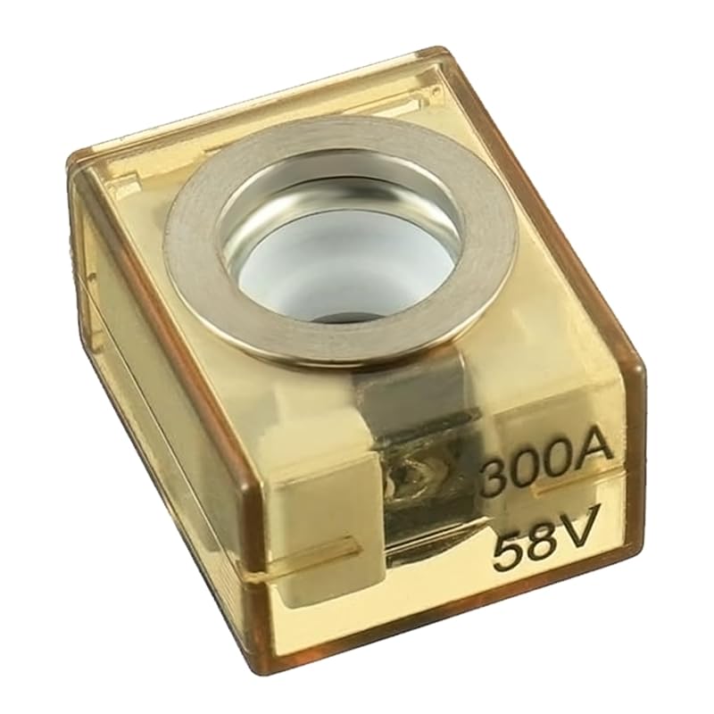 Fusível terminal MRBF SIGANDG 300 A para bateria, 58 V CC – 1 unidade
