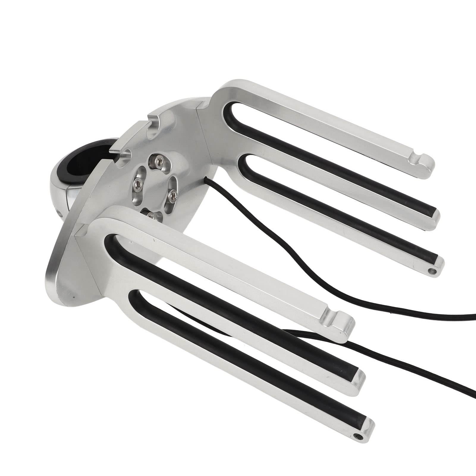 Support de de Wakeboard, Support de de Wakeboard pour Bateau Support de Support de Wakeboard à Angle Réglable en Alliage D'aluminium Poli pour Tube de Serrage de 1,89