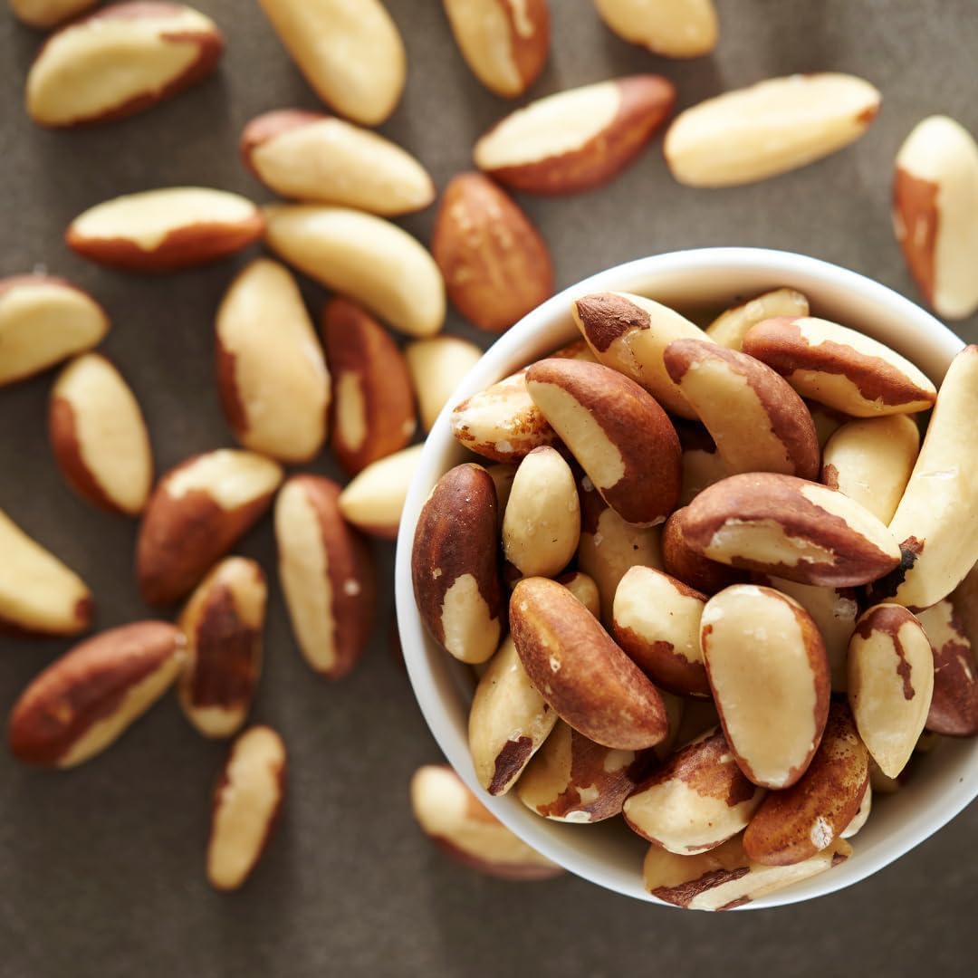 Paranüsse in Stücken 500g – 100 % Natürlich, Protein- & Selenquelle, Knackig, Mild im Geschmack, Ideal zum Backen & Snacken | KUCHNIA ZDROWIA